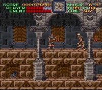 une photo d'Ã©cran de Super Castlevania 4 sur Nintendo Super Nes